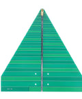 UWB Log Periodic Antenna PCB 600-6000MHz 50W Pro Grade Wideband Directional Antenna for RF Communication and Signal Testing with Linear Polarization