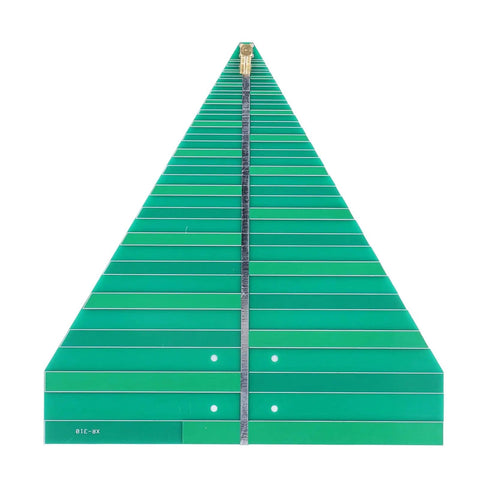 UWB Log Periodic Antenna PCB 600-6000MHz 50W Pro Grade Wideband Directional Antenna for RF Communication and Signal Testing with Linear Polarization