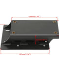 Torque Converter Riser Plate Kit Replacement For Predator 212cc 224cc 196cc Engines with dimensions shown