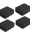 Solid Rubber Lift Pads For Auto Lifts And Jacks No Slip Jack Stand Pads Heavy Duty Garage Workhorse Lifting Blocks 4 Pack