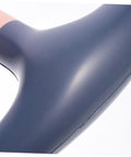 Close-up view of dark blue PVC material on Inflatable Pickaxe 4 Pack for Party Favors and Pranks, Safe PVC Material, Easy to Inflate, Totally Reusable Halloween and Birthday Party Props for Hand Training and Active Play
