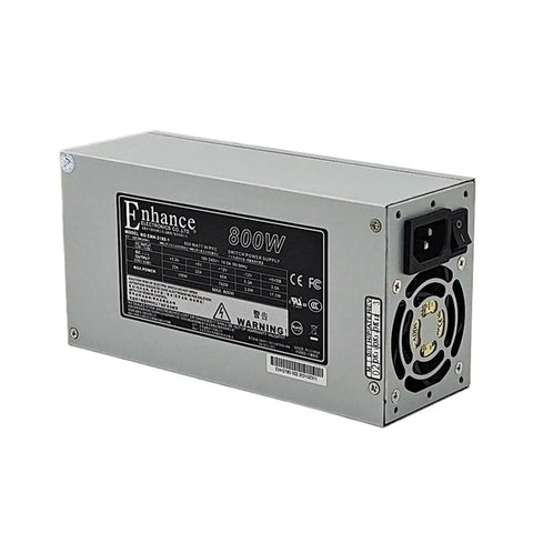 Powerful 800W 2U Server Power Supply ENH-2180 For Rack Mount IT Gear High Efficiency Enterprise PSU That Keeps Your Biz Running At Peak Performance In Demanding Data Center Setups, gray metal unit