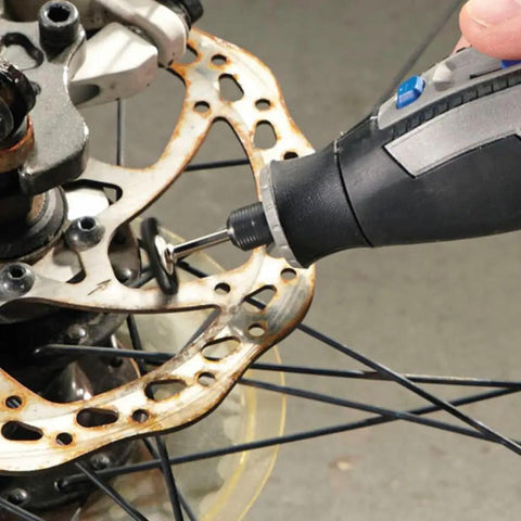 20 Piece Cleaning And Polishing Micro Kit For Rotary Tools With Reusable Case used on bicycle disc brake