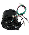 Heavy Duty Industrial Condenser Exhaust Blower Motor 1/50 Hp 115 Volt Single Phase 2 Speed Fan Motor Direct Swap For NbK 142 144 D1100, detailed view of motor with wires.
