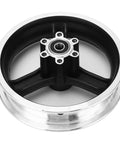 10 Inch Electric Scooter Front Wheel Hub Replacement Part Made From Lightweight Aluminum Alloy With Excellent Heat Dissipation