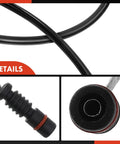 A-Premium front and rear disc brake pad wear sensor kit for Mercedes ML320/ML350/ML430/ML500, 4-piece set with black wiring components.