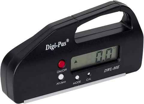 Pocket Size Digital Level And Angle Gauge Protractor For Quick Bevel And Angle Finder, 0.1 Degree Precision with display and controls