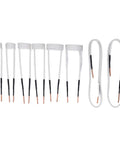 Heavy Duty 8 Piece Induction Heater Coil Kit With 2.5 Mm Brass Core, including insulated coils for bolt removal.