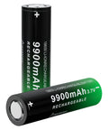 Premium Two Pack Replacement Batteries Delivers Top Shelf Power And Sick Runtime For Your Favorite Gear in 9900mAh 18650 size.