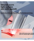 Game Changing Smart Toilet Seat Cover With Auto Flipping Lid And Constant Temperature Heating Multi Function Bidet showing infrared light for warmth.