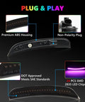 Dodge Charger Dope RGB Full LED Side Marker Lights Kit For 2015-2023, plug-and-play features, premium ABS housing, 24 LED chips
