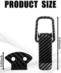 Large Quick Swap Bumper Clips Two Pack Delivers Rock Solid Spring Loaded Fasteners For Front And Rear Panels No Sweat Tool Free Install Heavy Duty Security Hook Hasps, size dimensions shown.