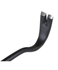 Close-up of 42 Inch Spring Steel Wrecking Bar With Precision Ground Edges Wider Prying Edge for demolition tasks