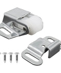 Hassle Free Replacement Nylon Roller Mailbox Catch Latch With Spring Loaded Mechanism And Heavy Duty Iron Construction for cabinets and closets.