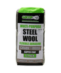 Multi Purpose Steel Wool Flexible Abrasive 12 Pack Very Fine 0000 for smoothing and buffing lacquer, varnish, shellac, polyurethane