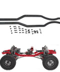 2 Piece Metal Black Girder Side Frame Set For SCX10 II Chassis Upgrade with hardware, RC crawler model 90046 90047 chassis