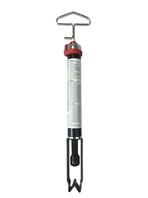 Pro Brush And Roller Spinner Cleaning Tool With Heavy Duty Steel Build, Double Ball Bearings, High Speed, tool upright view