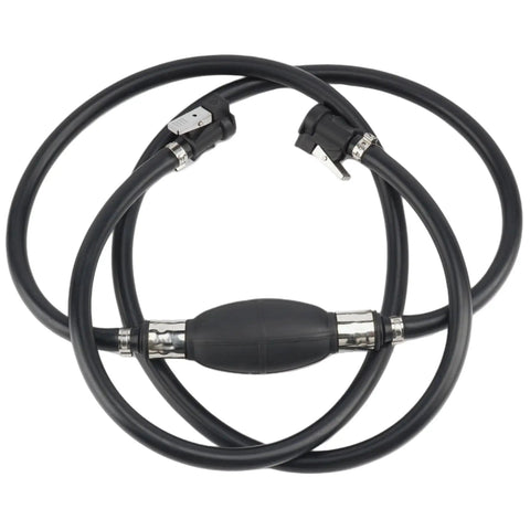 Three Eighths Inch Fuel Hose Line Kit With Vacuum Primer Bulb And Fittings For Johnson Evinrude Outboard Motors Replacement Marine Fuel Line Set