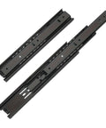Side Mount Ball Bearing Drawer Slides Set Four 20 Inch Three Section Soft Close Damping Built To Last Heavy Duty Cold Rolled Steel Quiet Glide