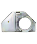 Heavy Duty Automatic Blast Gate, Zinc Plated Rotating Blade, 24V DC Electric Actuator, 10 Inch Dust Collection System Fits GreenBox 12 close-up view