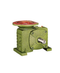 Heavy Duty Worm Gear Reducer Gearbox With Ratios From 10 To 60 For Solid Torque Boost Easy No Sweat Install And Compact Frame That Takes A Beating Daily, green metal design.
