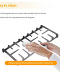 Cleaning Center Stove Grate Replacement For Gas Range Cast Iron Matte Enamel 19.3 In Long By 9.1 In Wide