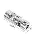 Premium Stainless Steel Joint Coupling Adapter For Model Cars And Ships Featuring Four Mm Flexible Drive Shaft Connector With Robust Motor Shaft Precision Engineering And Easy Installation For Smooth Reliable Power Transfer Every Time, 2.2cm