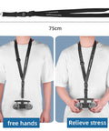 Adjustable Nylon Lanyard For DJI Avata 2 Avata FPV Remote Controller 3 2 Phantom 3 4 RC Transmitter Neck Strap Anti Drop Belt Sling