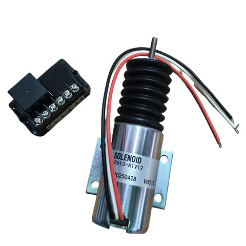 Bad Boy 89998GT Solenoid Relay Module Fits Telescopic Boom Lifts S80 S80x 12V relay with metal body and attached wires.
