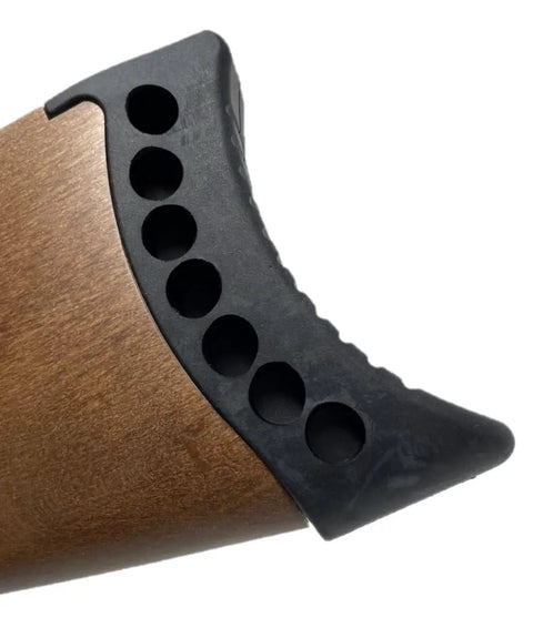 1022 Ten Twenty Two Compatible Buttstock Pad Adds One Inch Length Of Pull With Solid Rubber Construction, non-slip grip on wood stock