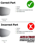Volkswagen Passat Passenger Side Mirror Glass Replacement With Full Size Adhesive Pad No Hassle Install 2013-2017 Correct Part Guide