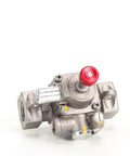 Thermomagnetic Safety Valve TM1557X OEM Replacement Part For Commercial Ovens, metal valve with red knob.