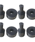 Heavy Duty Hydraulic Round Hole Punch Die Set For Metal Stamping And Sheet Metal Work 4 Piece Replacement Dies in alloy steel