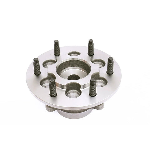 Front view of Front Wheel Bearing Hub Assembly For 2009 To 2012 Chevy Colorado And 2009 To 2012 GMC Canyon RWD ABS Models, 6 Lug