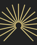Twenty Pieces Brass Rods Three Thirty Second Inch Diameter And Three Point Nine Four Inch Long Brass Round Stock arranged in a fan shape