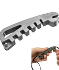 All In One Eyeglass Frame Adjustment Tool For DIY Glasses Repair Curvature Bender For Temple Arms And Nose Pads Precision Tweaks in hand