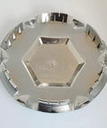 Back view of GMC 20 Inch Center Cap Hubcap Wheel Cover Replacement Silver For Sierra 1500 Yukon XL Denali 2007 To 2014 Aluminum Alloy