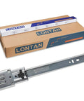 Heavy Duty Soft Close Drawer Slides 22 Inch Pair Total Game Changer With Silent Hydraulic Dampers and Full Extension Cabinet Rails in a box.