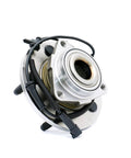 Front view of Front Wheel Hub Bearing And Assembly For 2006 2008 Ram 1500 Crew Cab With 5 Lug 4 Wheel ABS Direct Fit Replacement