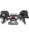 Wrangler Style RC Crawler Chassis Frame Kit For SCX10 1 By 10 313mm Wheelbase with fender flares and two-speed transmission