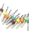 10 Piece Micro Twist Bits Straight Handle Tungsten Steel Drill Bit Set For PCB Repair Mini Circuit Board Bits 2.1 To 3.0mm