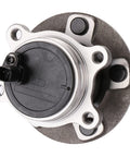 Close-up of the Rear Wheel Hub Bearing Assembly For Ford Focus 2012 To 2018 With ABS 5-Lug 2-Piece Replacement, OE 512466