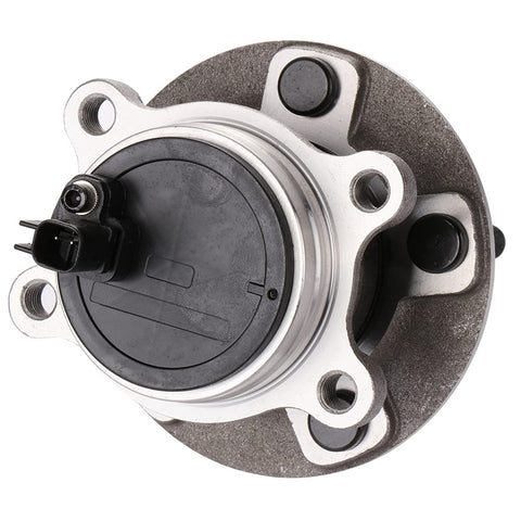 Close-up of the Rear Wheel Hub Bearing Assembly For Ford Focus 2012 To 2018 With ABS 5-Lug 2-Piece Replacement, OE 512466