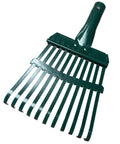 11 Teeth 10x6 Inch Rake Head Replacement For Lawn Garden Yard Farm Carbon Steel Pre Drilled Heavy Duty Design For Wide Coverage