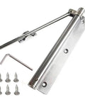 Soft Close Door Closer Adjustable Aluminum Alloy Hardware For 40Kg Doors No Slam 0 To 180 Degree Closing Easy Install Smooth Quiet Action