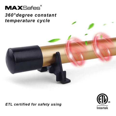 High Power Gun Safe Dehumidifier For Real Moisture Knockout In Your Vault ETL Approved 24 Inch Rod shown with mounting brackets