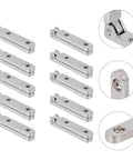 10 Pieces Zinc Alloy Jewelry Box Hinges 90 Degree Wooden Box Hinges for Miniature Furniture Chest Case and Accessories