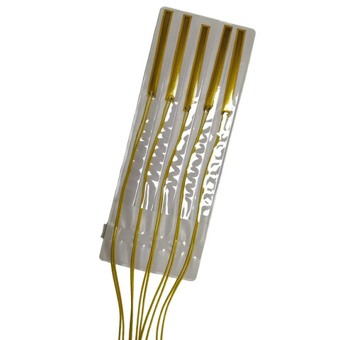 120 Ohm Foil Resistance Strain Gauge 50AA with 0.2m PVC Leads 2 Pack for Material Industry and Science Experiments, Perfect For Lab And Field Testing, Compatible With Load Cells And Pressure Sensing, two-pack on backing card