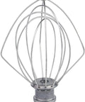 Wire Whip Attachment For Tilt Head Stand Mixers Stainless Steel Balloon Whisk For Fluffy Whipped Cream Egg Whites Frosting And Cake Batter KitchenAid Compatible