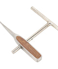 Stainless Steel Manual Wire Clamp Tool For Home Auto Pipeline And Industrial Repairs Heavy Duty Wire Gripper For Securing Parts And Holding Materials Steady During Assembly To Prevent Slippage And Ease Tightening, stainless steel with wood grip